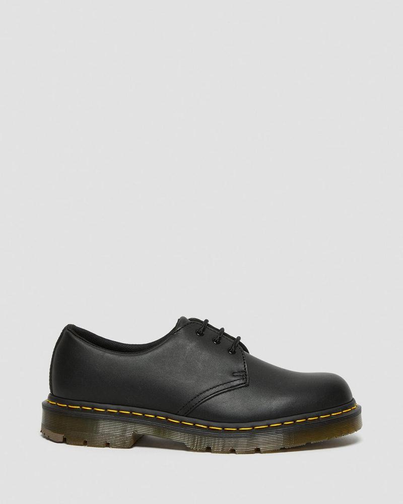 Dr Martens 1461 Slip Resistant Leren Oxford Schoenen Dames Zwart | NL 426EBC